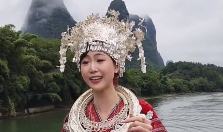 【三等獎(jiǎng)】拋繡球、唱山歌......泰國(guó)博主漓江變裝體驗(yàn)民俗
