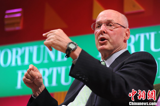 美國前財長保爾森:“習(xí)奧會”將建立互信增進共識