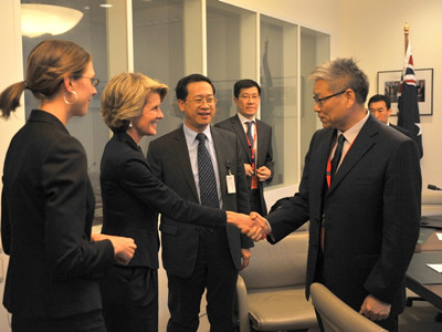 外交部副部長謝杭生:確保馬航客機搜尋工作繼續(xù)進行