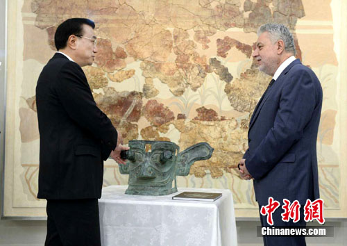 李克強(qiáng):中希文化差異反應(yīng)了世界文明多樣性