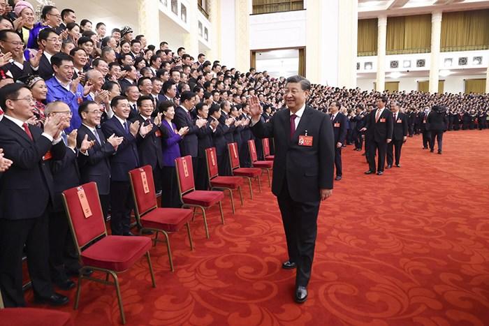 習(xí)近平等領(lǐng)導(dǎo)同志親切會見出席黨的二十大代表、特邀代表和列席人員