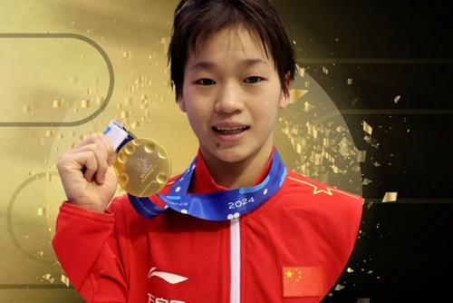 實(shí)至名歸！全紅嬋當(dāng)選年度最佳
