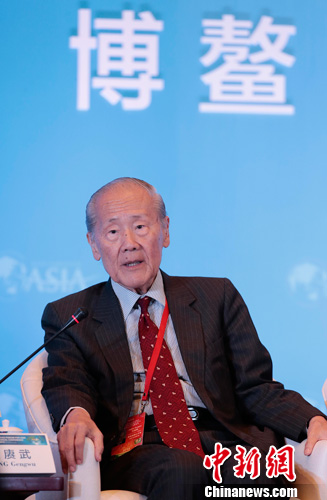 王賡武談古說(shuō)今:需重新審視海上貿(mào)易模式